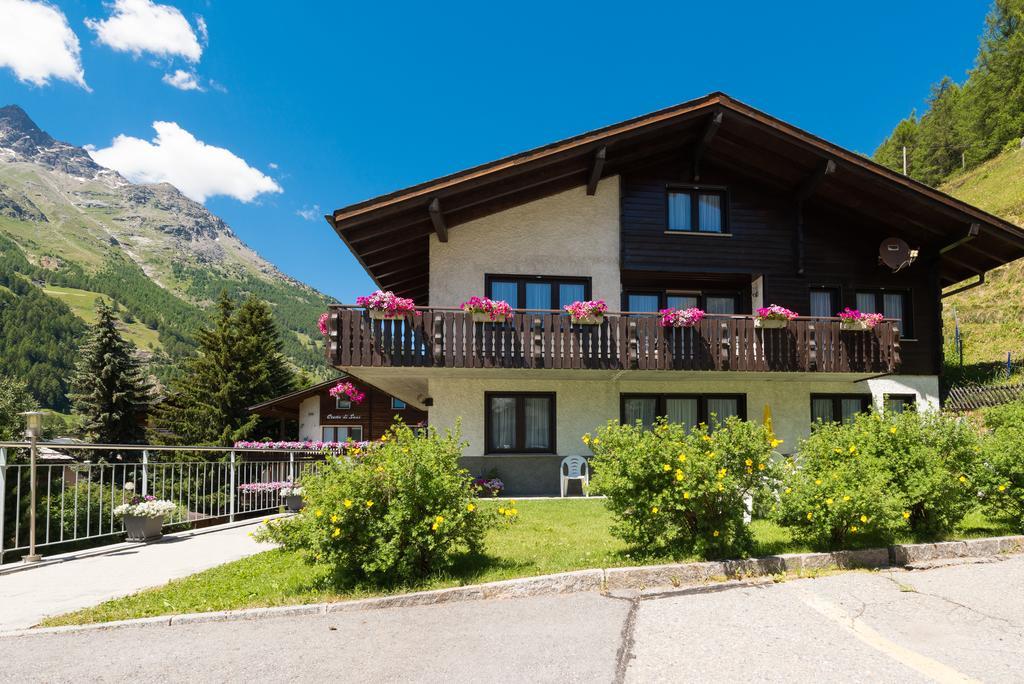 Apartments Orphelja Saas-Grund Exteriér fotografie